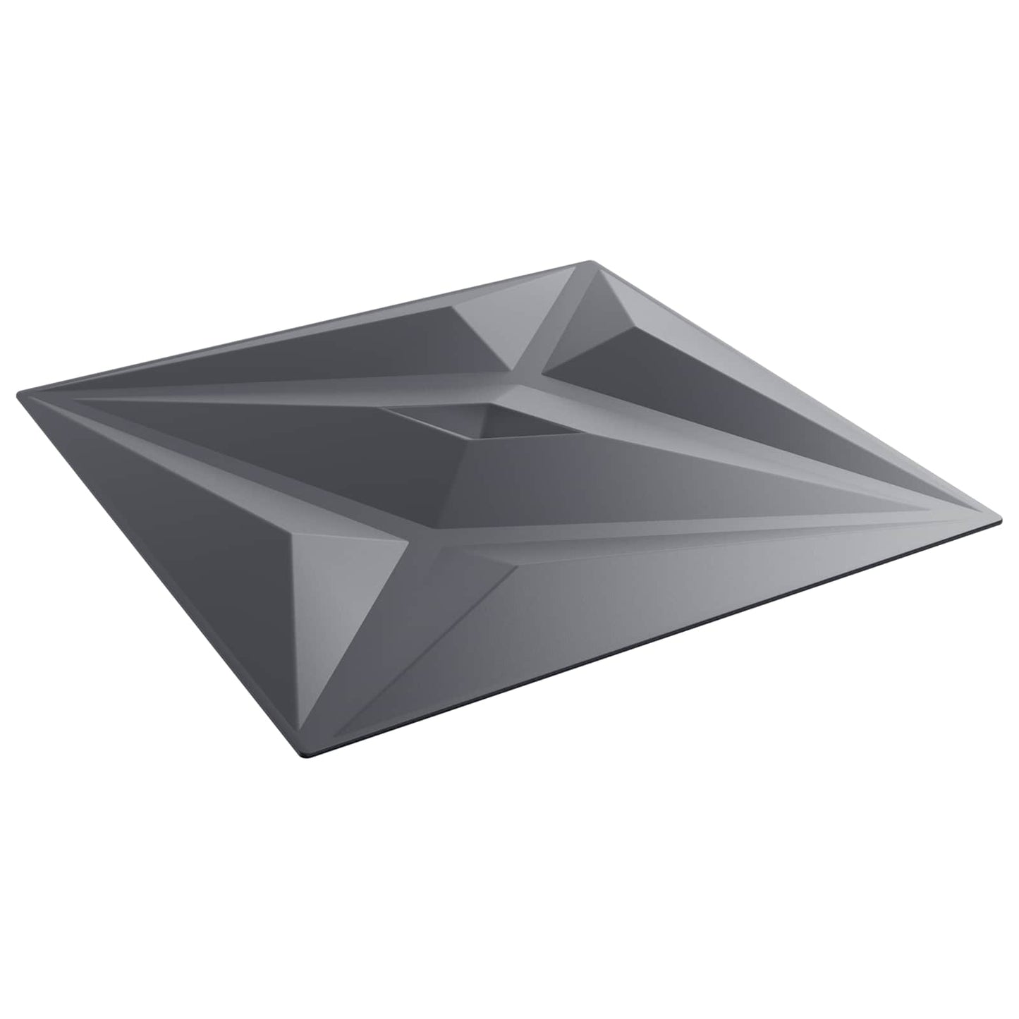 Fali panelek 48 db 50 x 50 cm Csillag Szürke XPS Hab