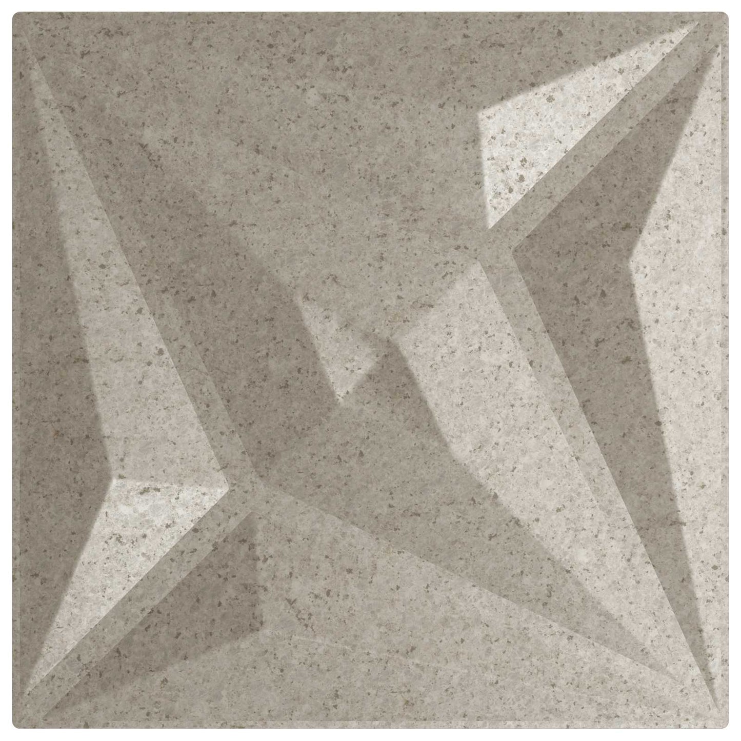 Fali panelek 48 db 50 x 50 cm Csillag Beton XPS Hab