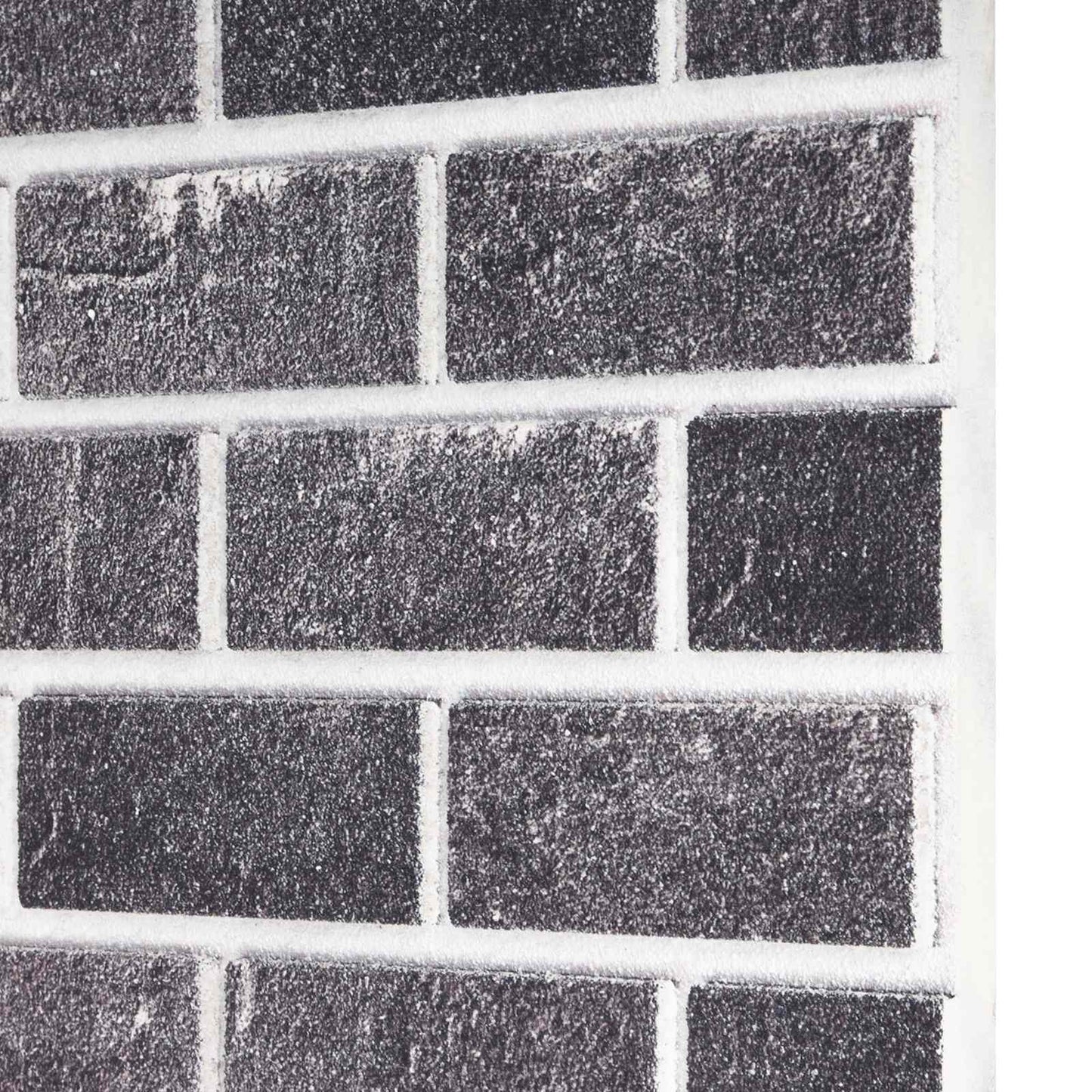 Fali panelek 10 db 100 x 50 cm Fekete és Szürke EPS Hab