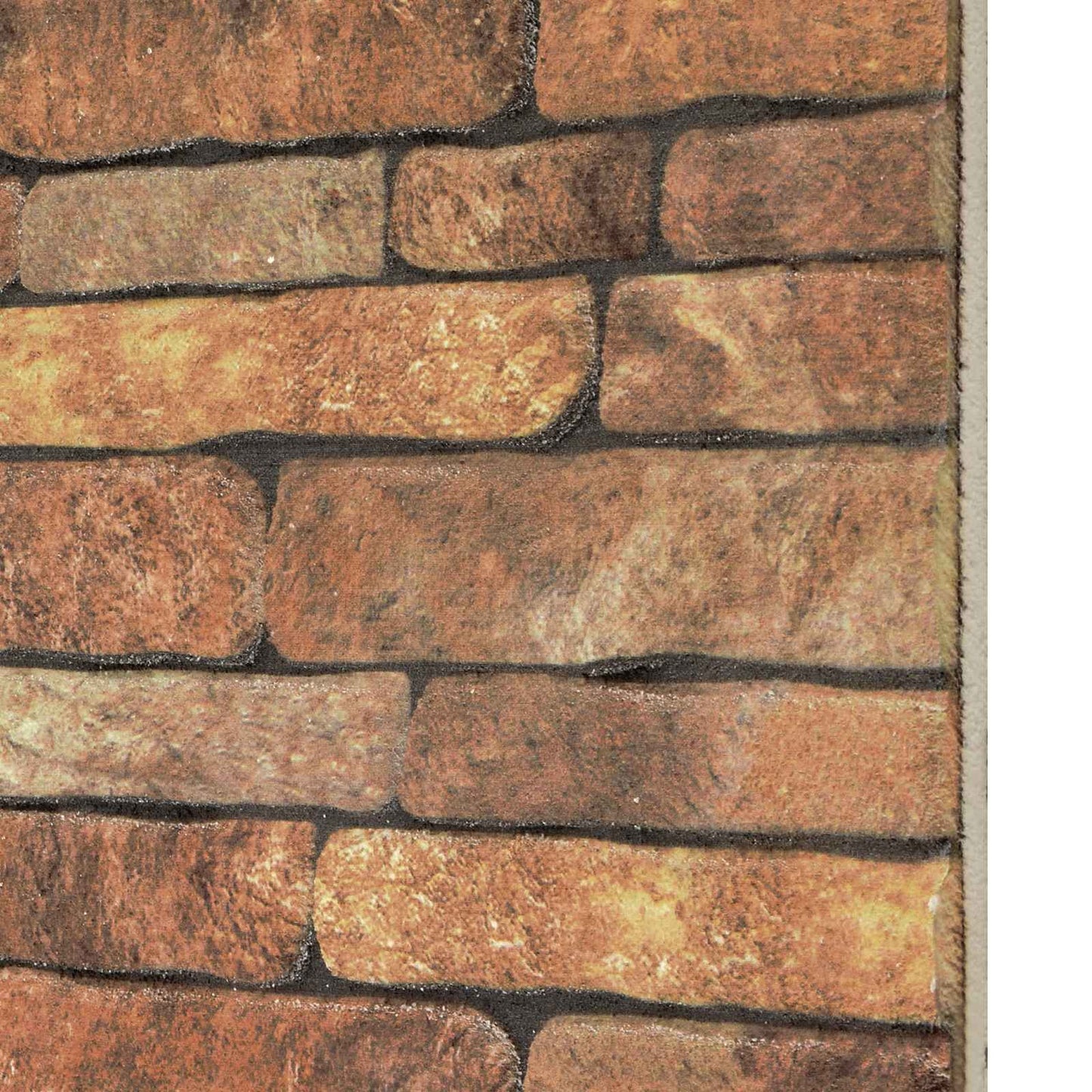 Fali panelek 10 db 100 x 50 cm Barna és fehér EPS Hab
