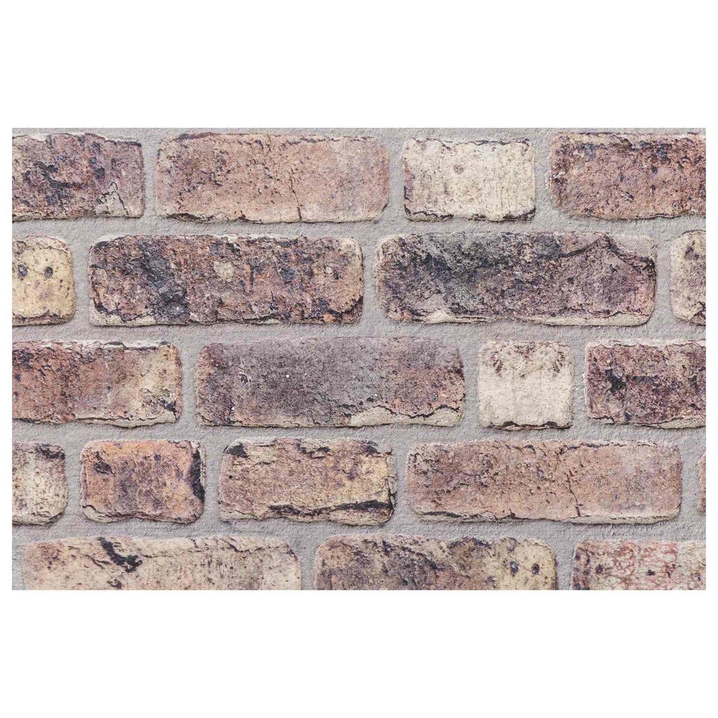 Fali panelek 10 pcs Sötét Barna 100 x 50 cm EPS Hab