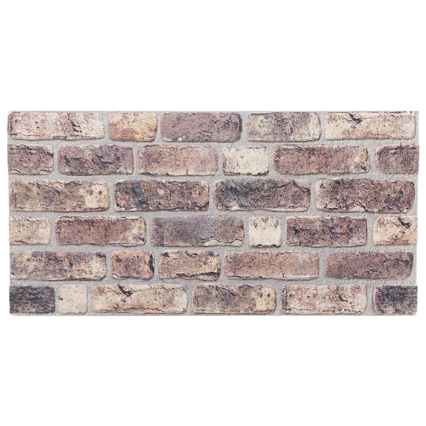 Fali panelek 10 pcs Sötét Barna 100 x 50 cm EPS Hab