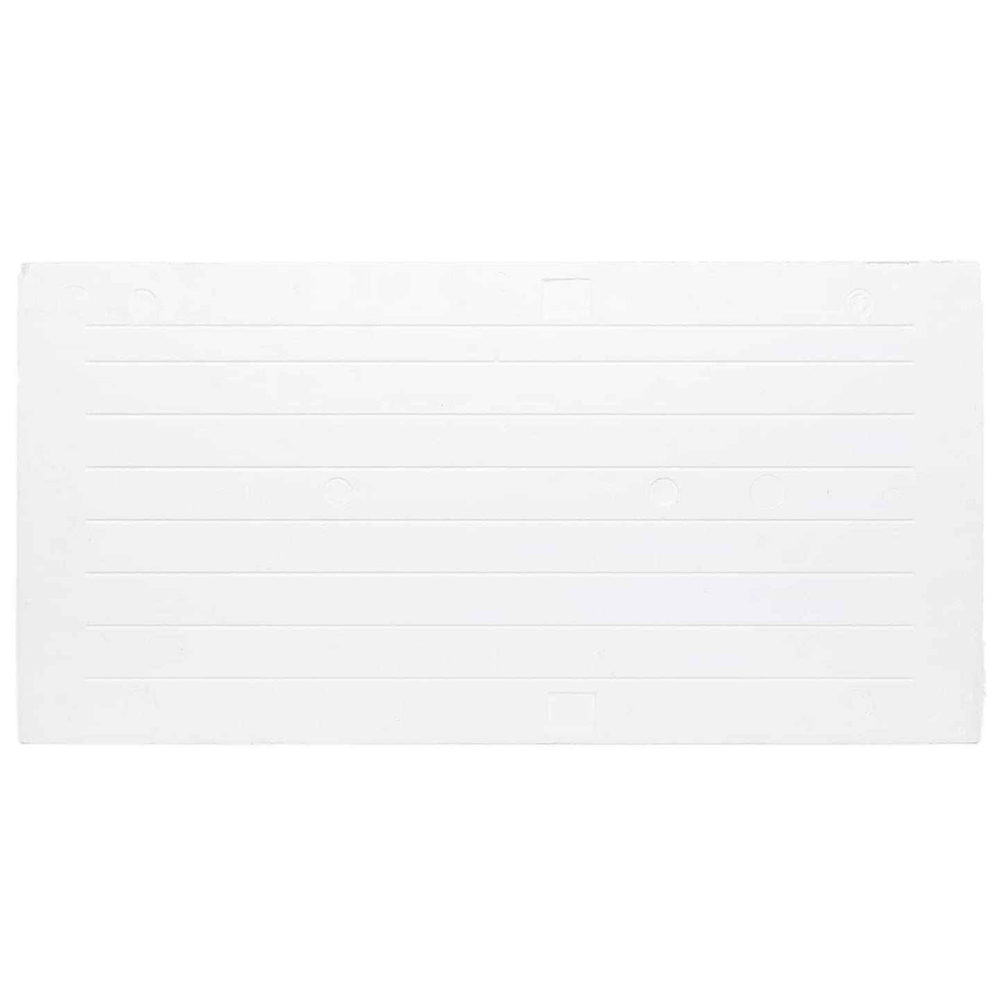 Fali panelek 10 pcs Piros és Fehér 100 x 50 cm EPS Hab