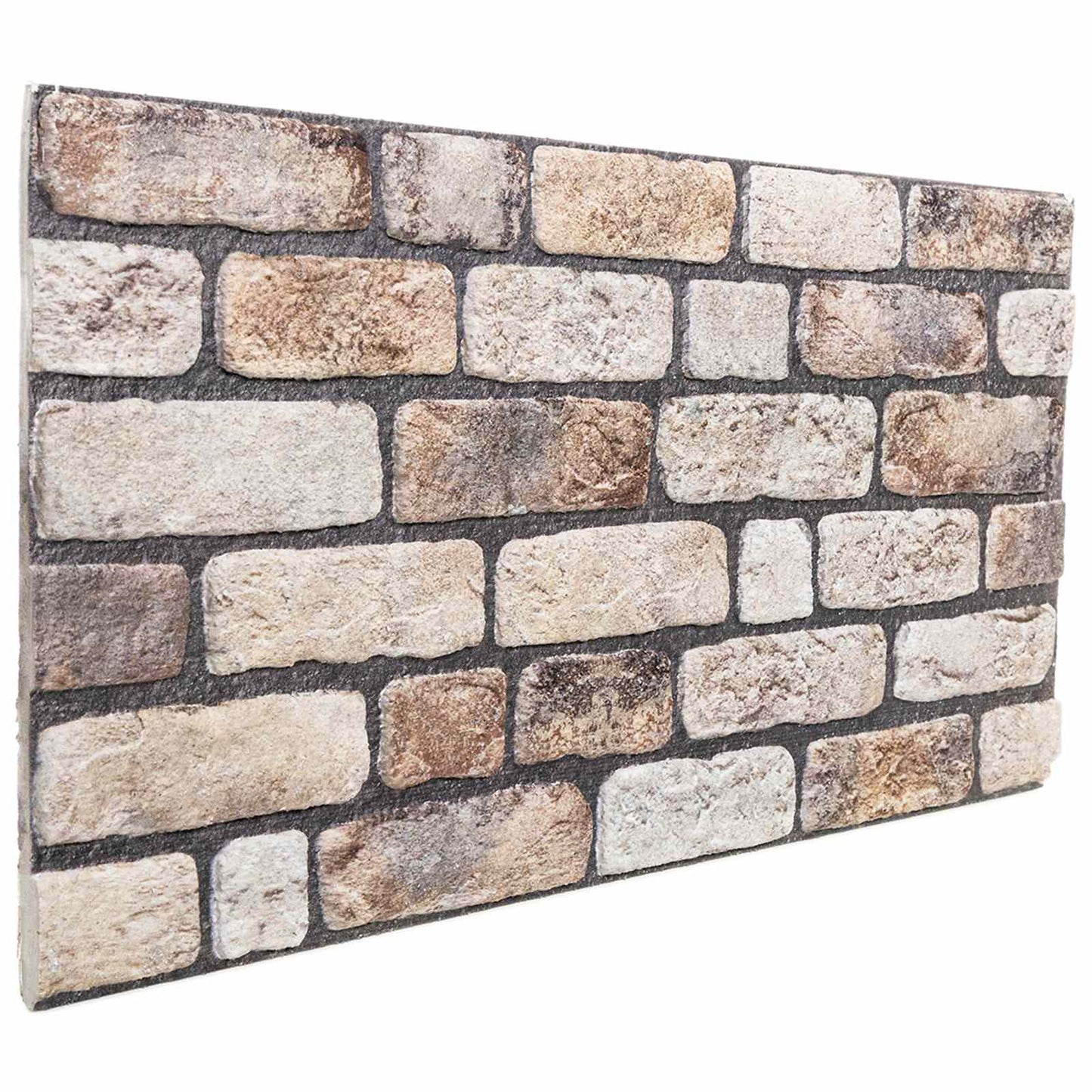 Fali panelek 10 pcs Világos Barna 100 x 50 cm EPS Hab