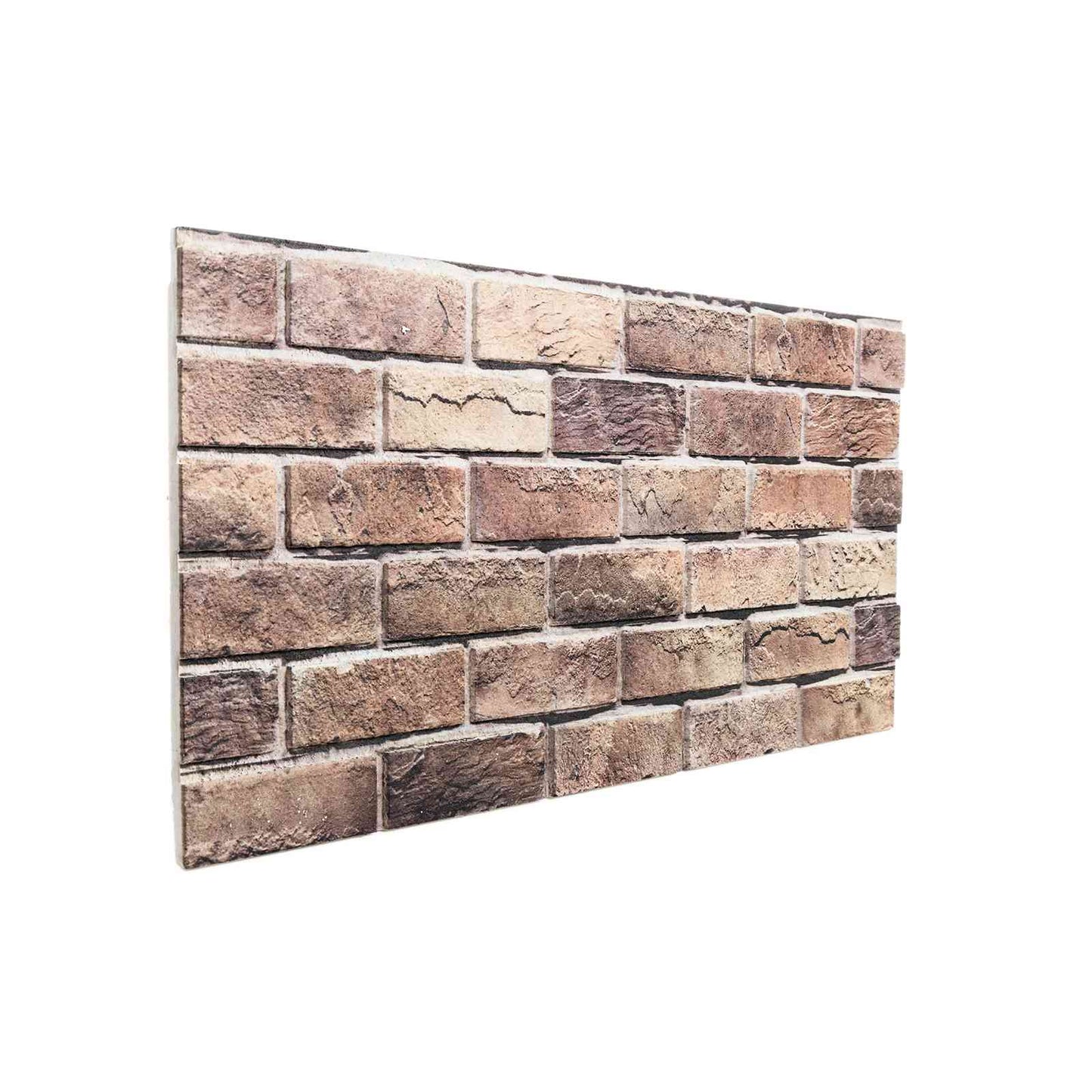 Fali panelek 10 pcs Barna és Szürke 100 x 50 cm EPS Hab