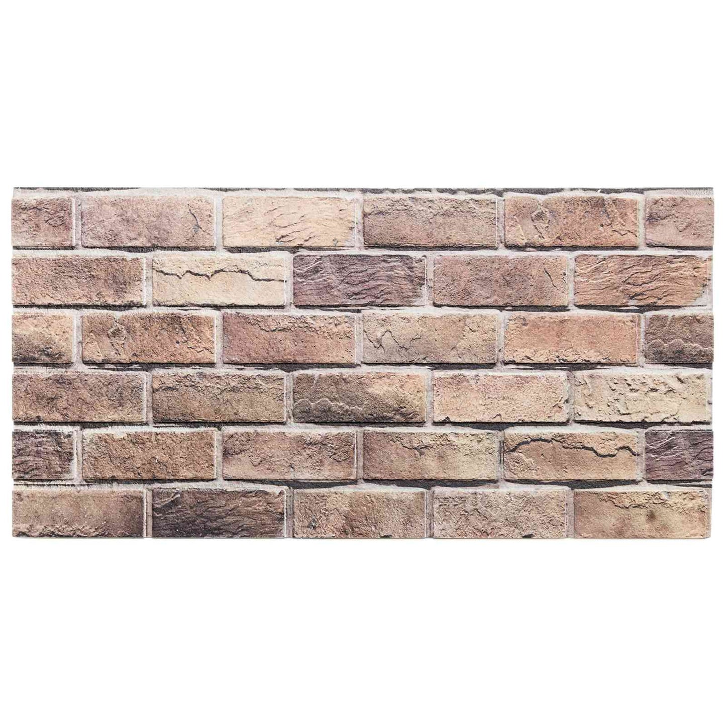Fali panelek 10 pcs Barna és Szürke 100 x 50 cm EPS Hab