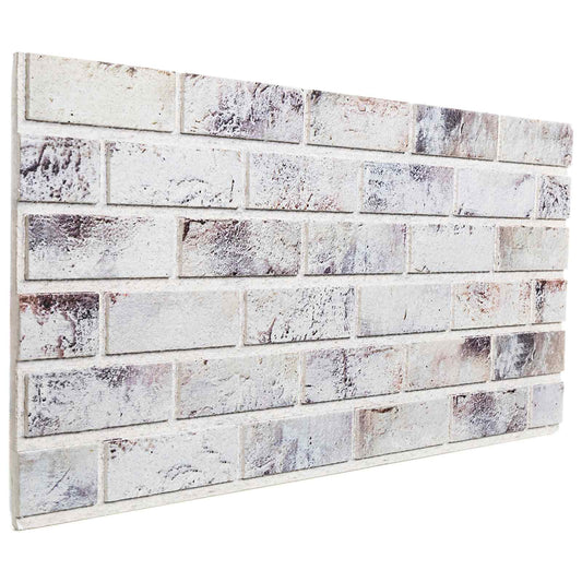 Fali panelek 10 pcs Világosszürke és fekete 100 x 50 cm EPS Hab