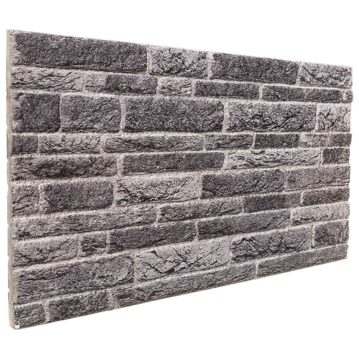 Fali panelek 10 pcs Antracitszürke 100 x 50 cm EPS Hab