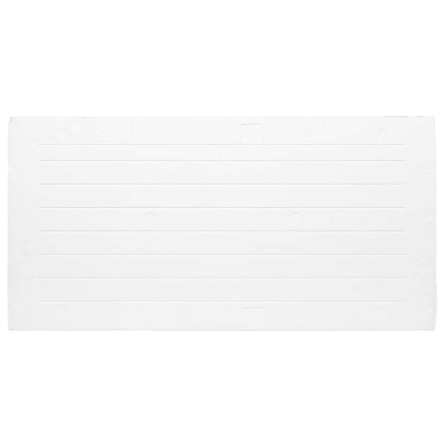 Fali panelek 10 pcs Világosszürke és fehér 100 x 50 cm EPS Hab