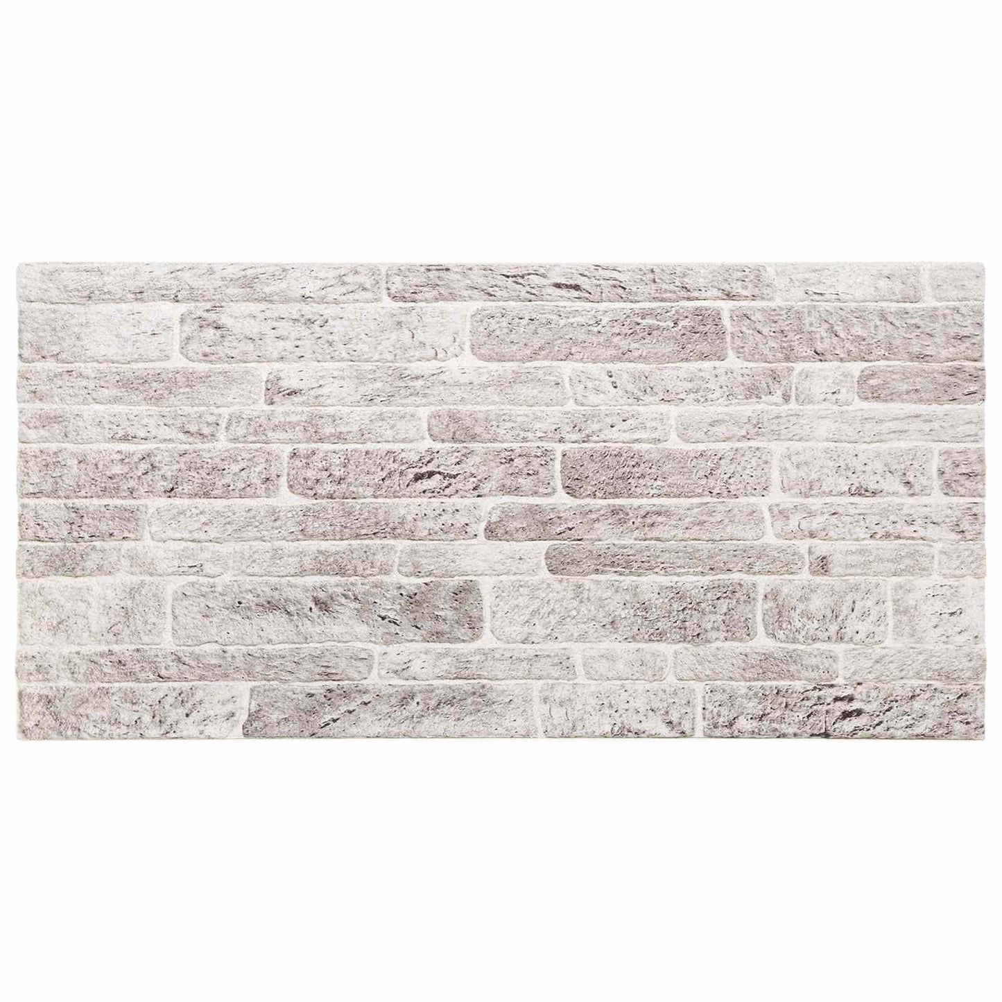 Fali panelek 10 pcs Világosszürke és fehér 100 x 50 cm EPS Hab