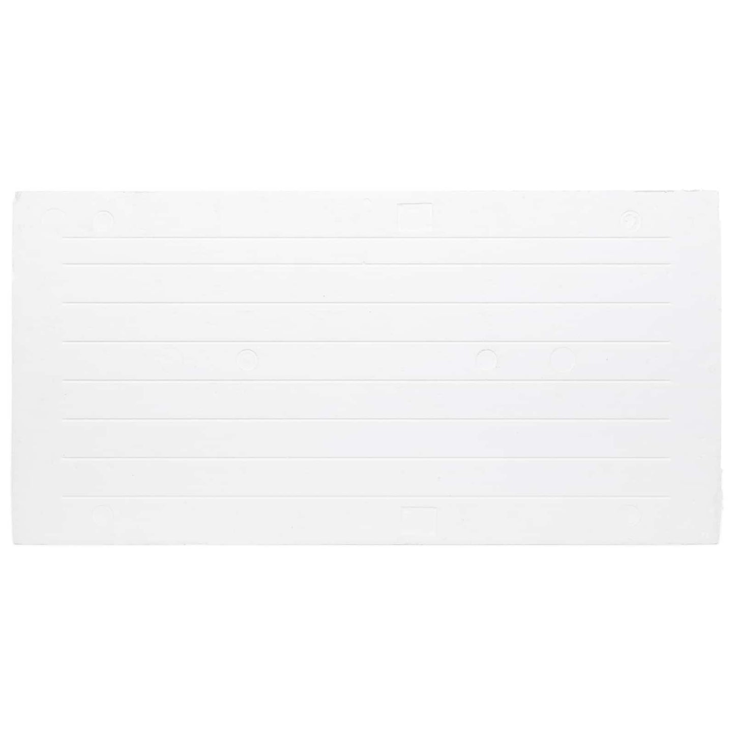 Fali panelek 10 pcs Világosbarna és Fehér 100 x 50 cm EPS Hab