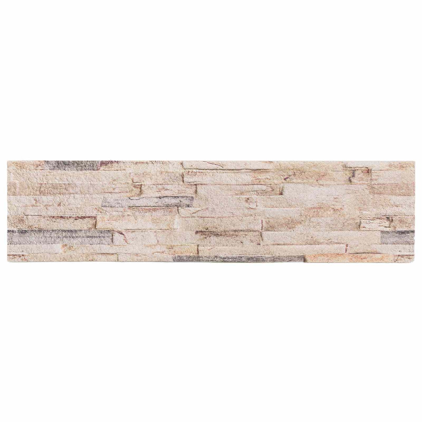 Fali panelek 10 db 100 x 25 cm Fehér és piros EPS Hab