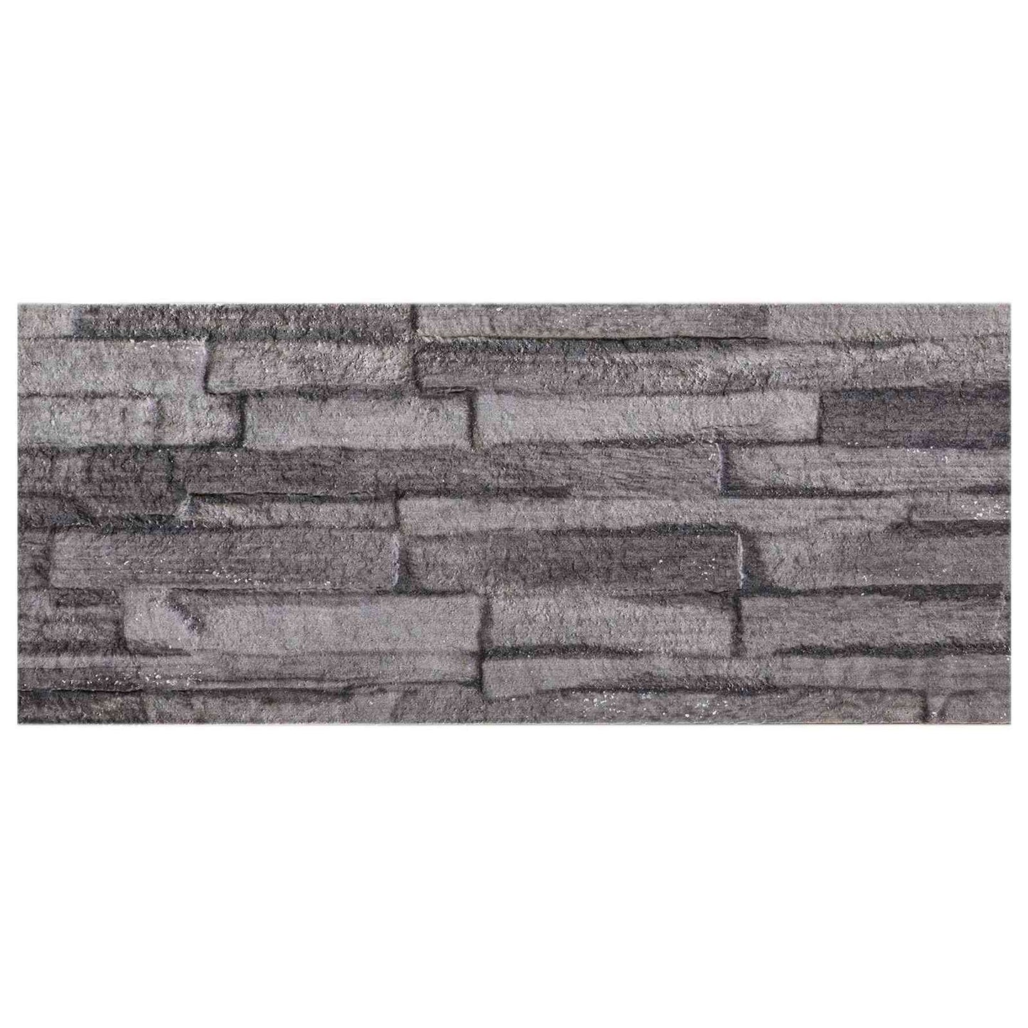 Fali panelek 10 db 100 x 25 cm Antracit EPS Hab