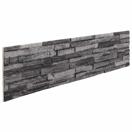 Fali panelek 10 pcs Antracit 100 x 25 cm EPS Hab