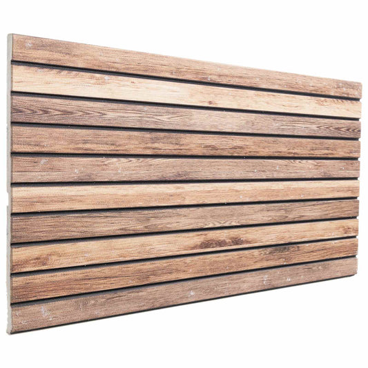 Fali panelek 5 pcs Világos Barna 100 x 50 cm EPS Hab