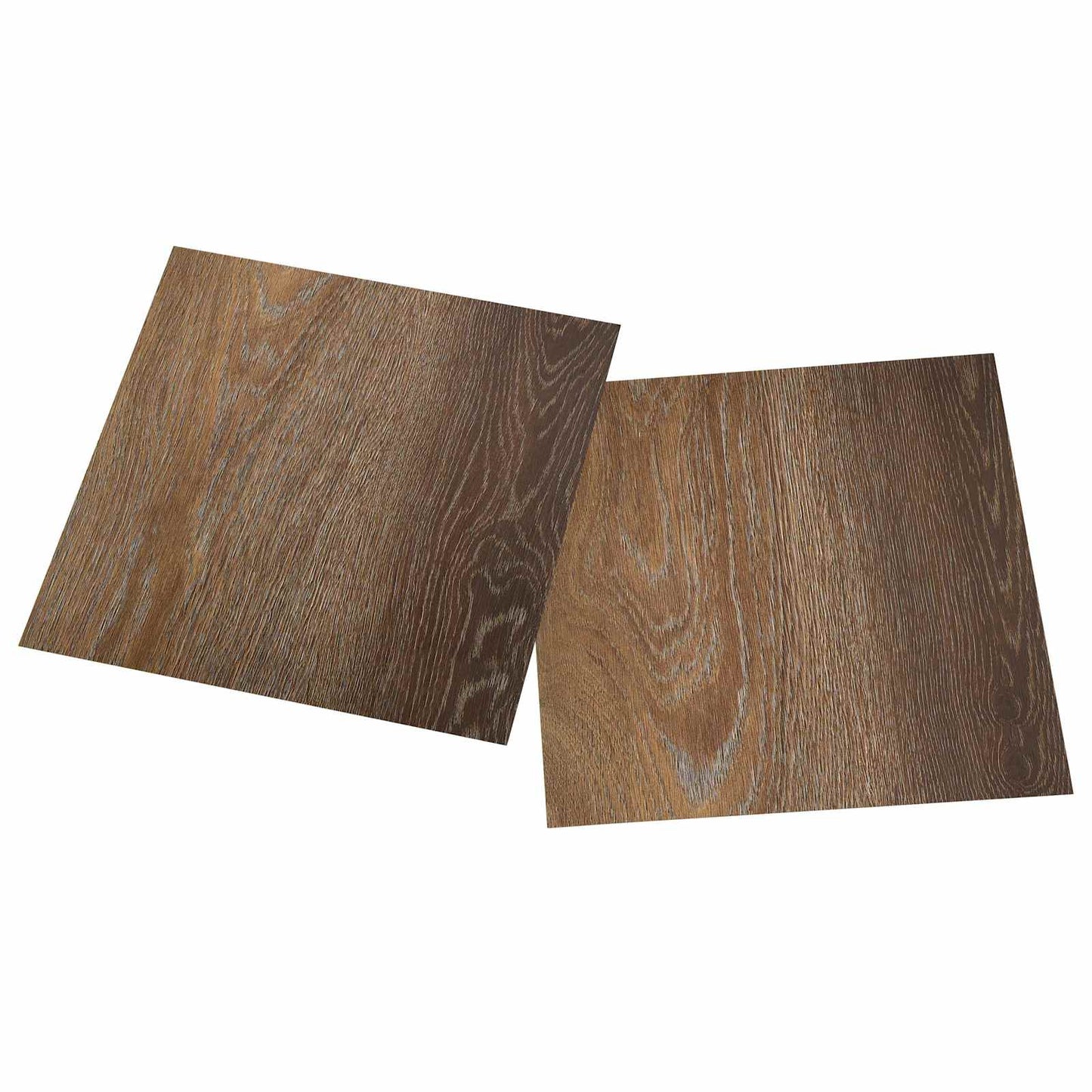 Öntapadós Padló Panelek 30,5 x 30,5 cm 20 pcs PVC Barna