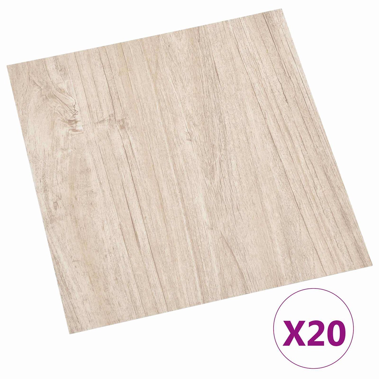 Öntapadós Padló Panelek 30,5 x 30,5 cm 20 pcs PVC