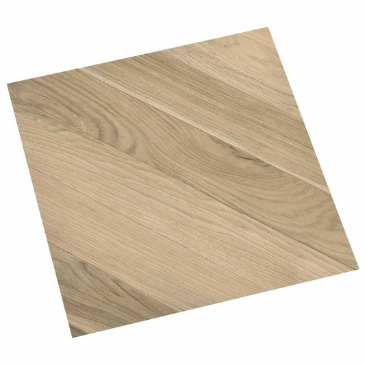 Öntapadós Padló Panelek 30,5 x 30,5 cm 20 pcs PVC Barna Csíkos