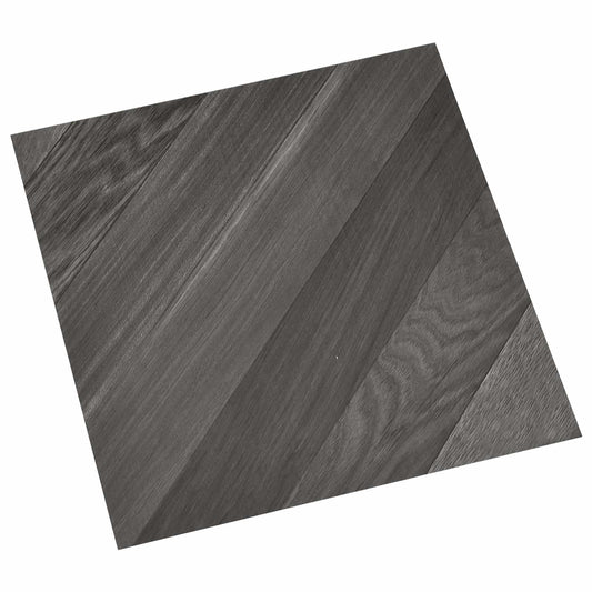 Öntapadós Padló Panelek 30,5 x 30,5 cm 20 pcs PVC Csík Szürke
