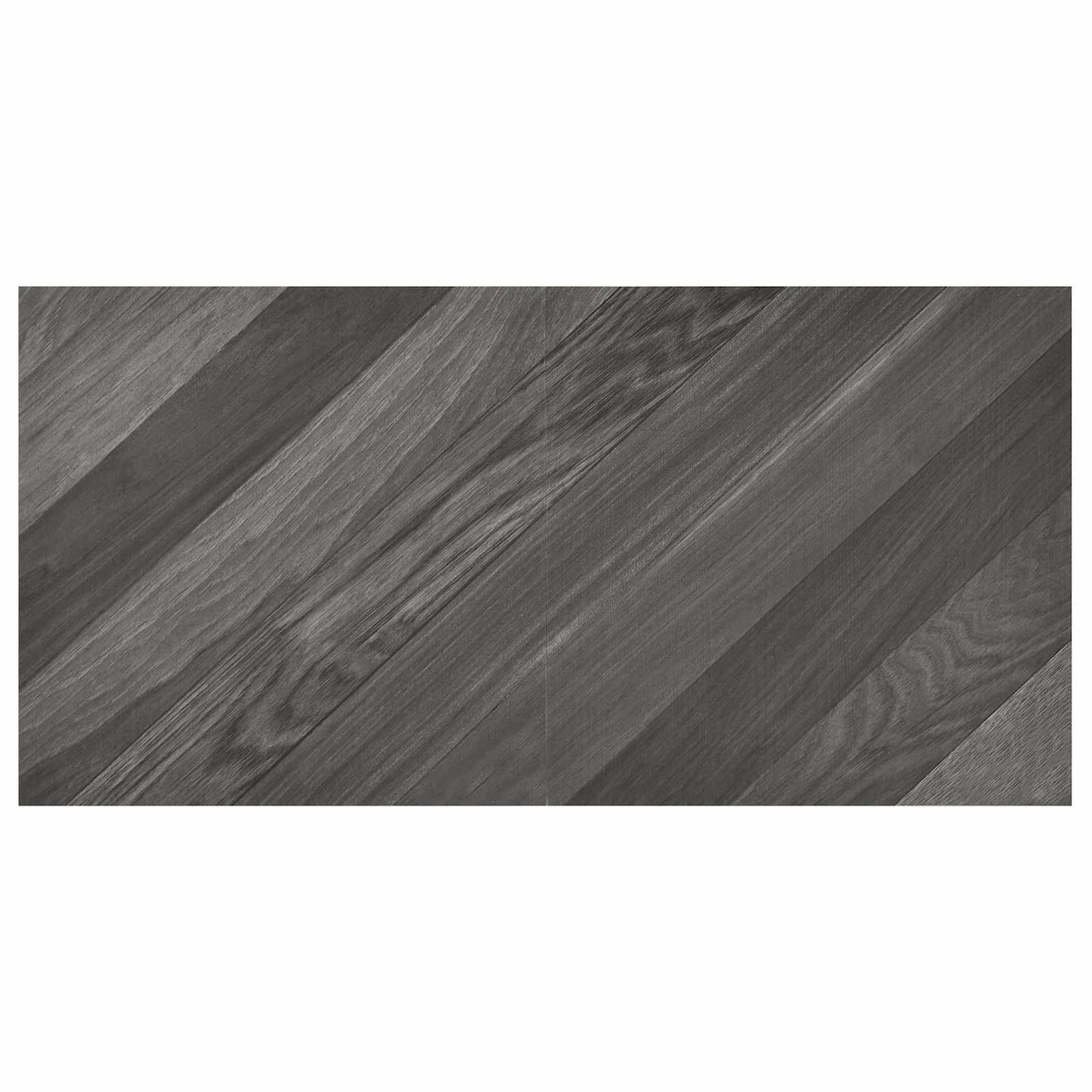 Öntapadós Padló Panelek 30,5 x 30,5 cm 20 pcs PVC Csík Szürke