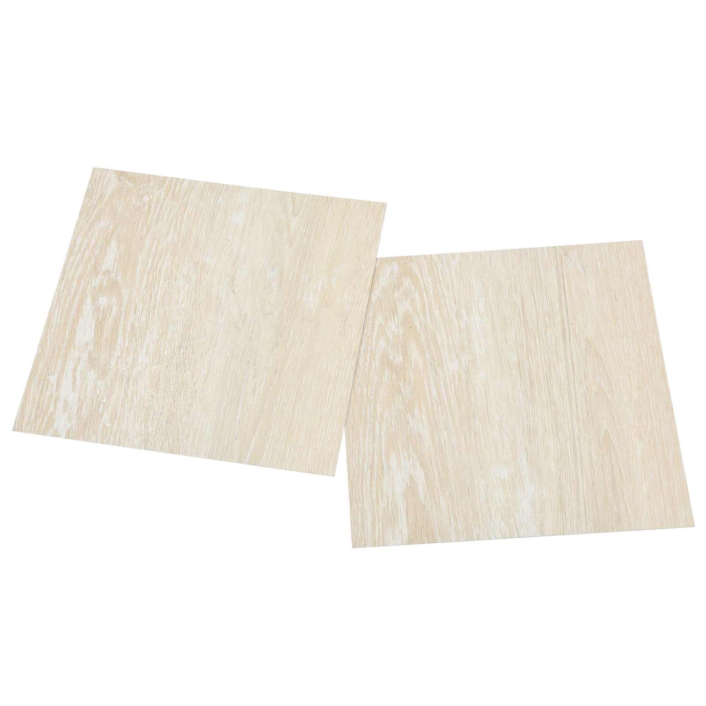 Öntapadós Padló Panelek 30,5 x 30,5 cm 20 pcs PVC Fehér és Bézs
