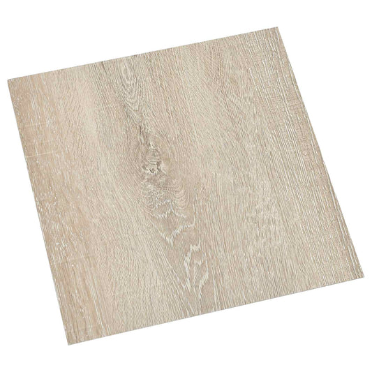 Öntapadós Padló Panelek 30,5 x 30,5 cm 20 pcs PVC Barna és Bézs