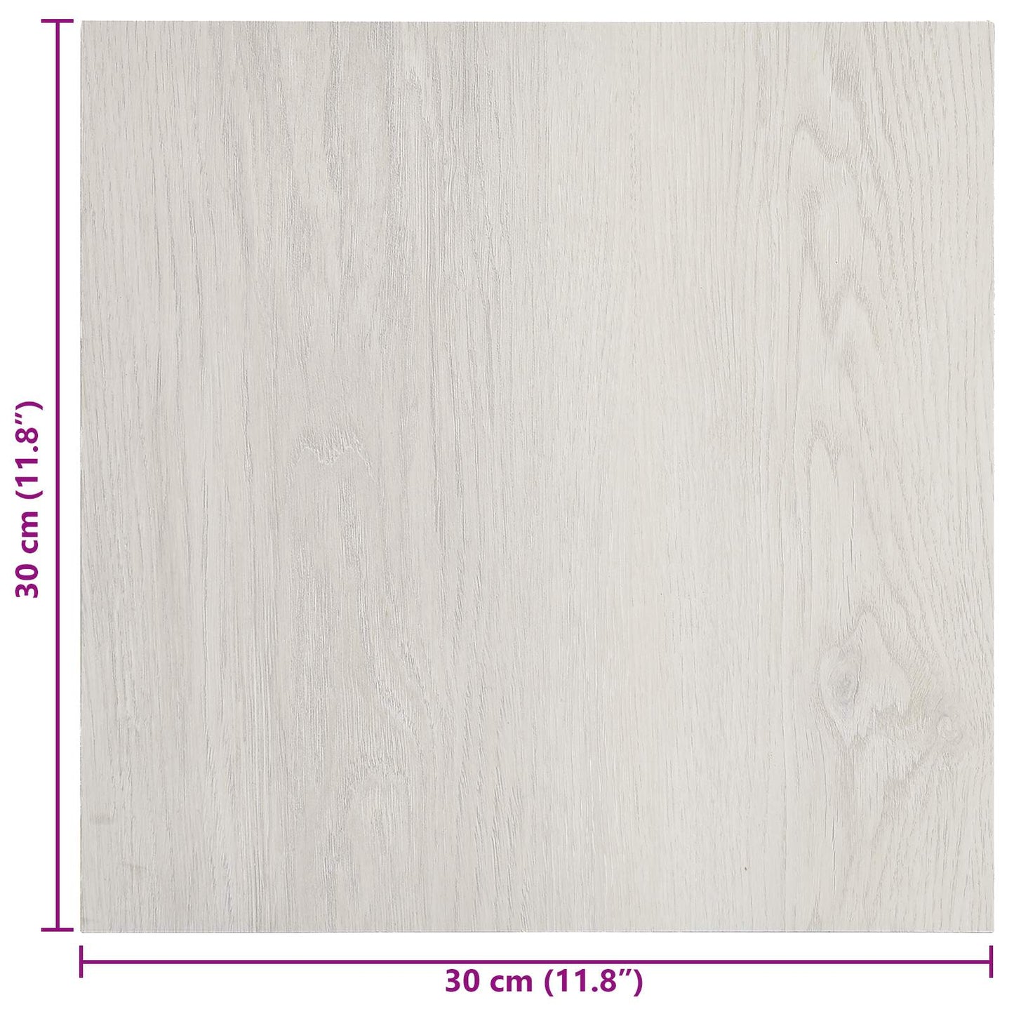 Öntapadós Padló Panelek 30,5 x 30,5 cm 20 pcs PVC Világos bézs