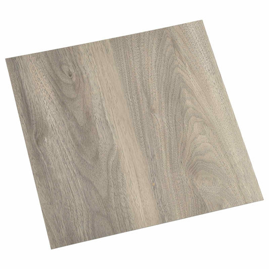 Öntapadós Padló Panelek 30,5 x 30,5 cm 20 pcs PVC Fekete és Fa