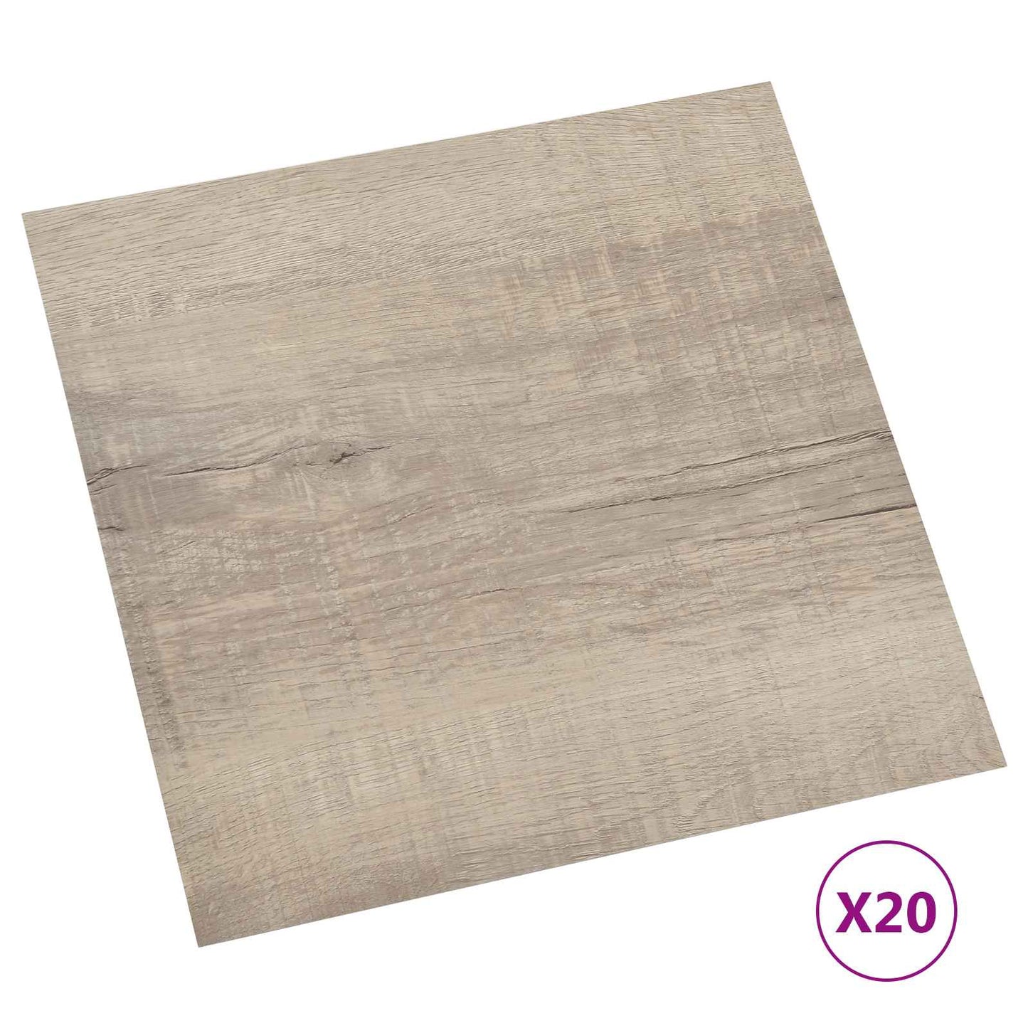 Öntapadós Padló Panelek 30,5 x 30,5 cm 20 pcs PVC Antik Fa