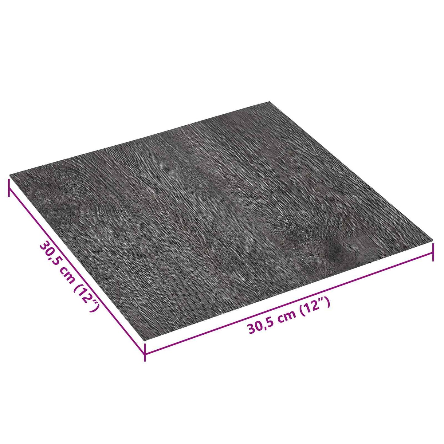 Öntapadós Padló Panelek 30,5 x 30,5 cm 20 pcs PVC