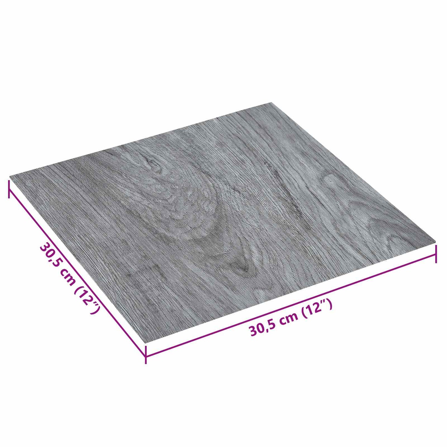 Öntapadós Padló Panelek 30,5 x 30,5 cm 20 pcs PVC