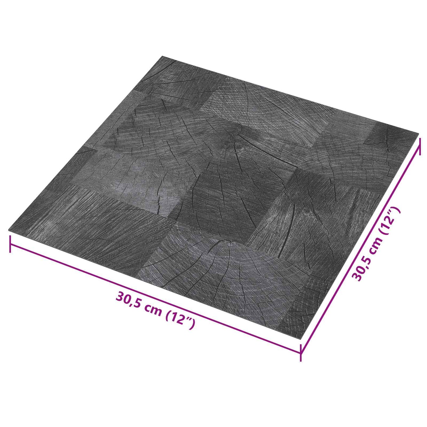 Öntapadós Padló Panelek 30,5 x 30,5 cm 20 pcs PVC