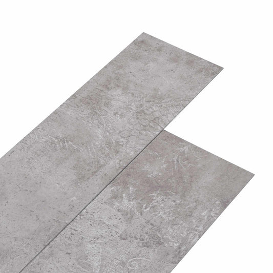 Öntapadós PVC Padló Deszkák 30,5 x 61 cm 28 pcs PVC Föld Szürke