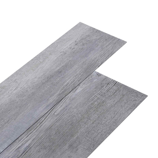 Öntapadós PVC Padló Deszkák Matt Fa Szürke 30,5 x 61 cm 28 db