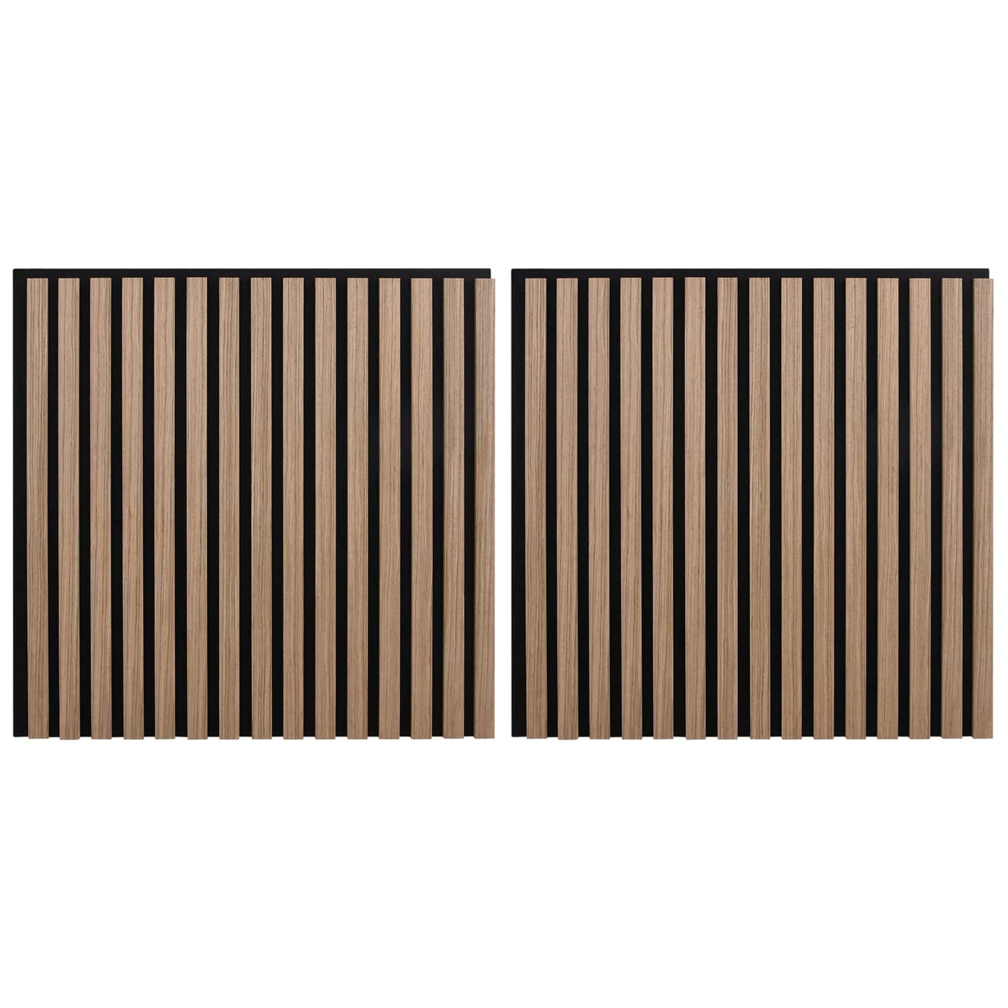 Fali panelek 2 pcs Barna 60,5 x 60 cm