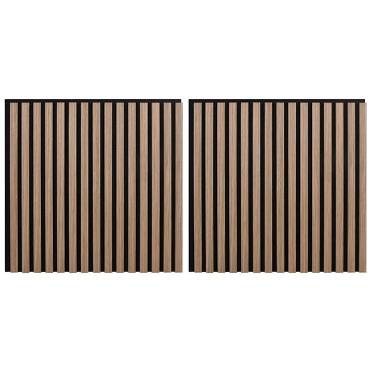 Fali panelek 2 db 60,5 x 60 cm Barna