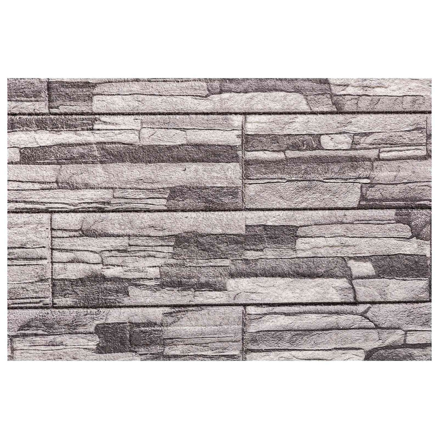 Fali panelek 10 pcs Sötét szürke és világos szürke 100 x 50 cm