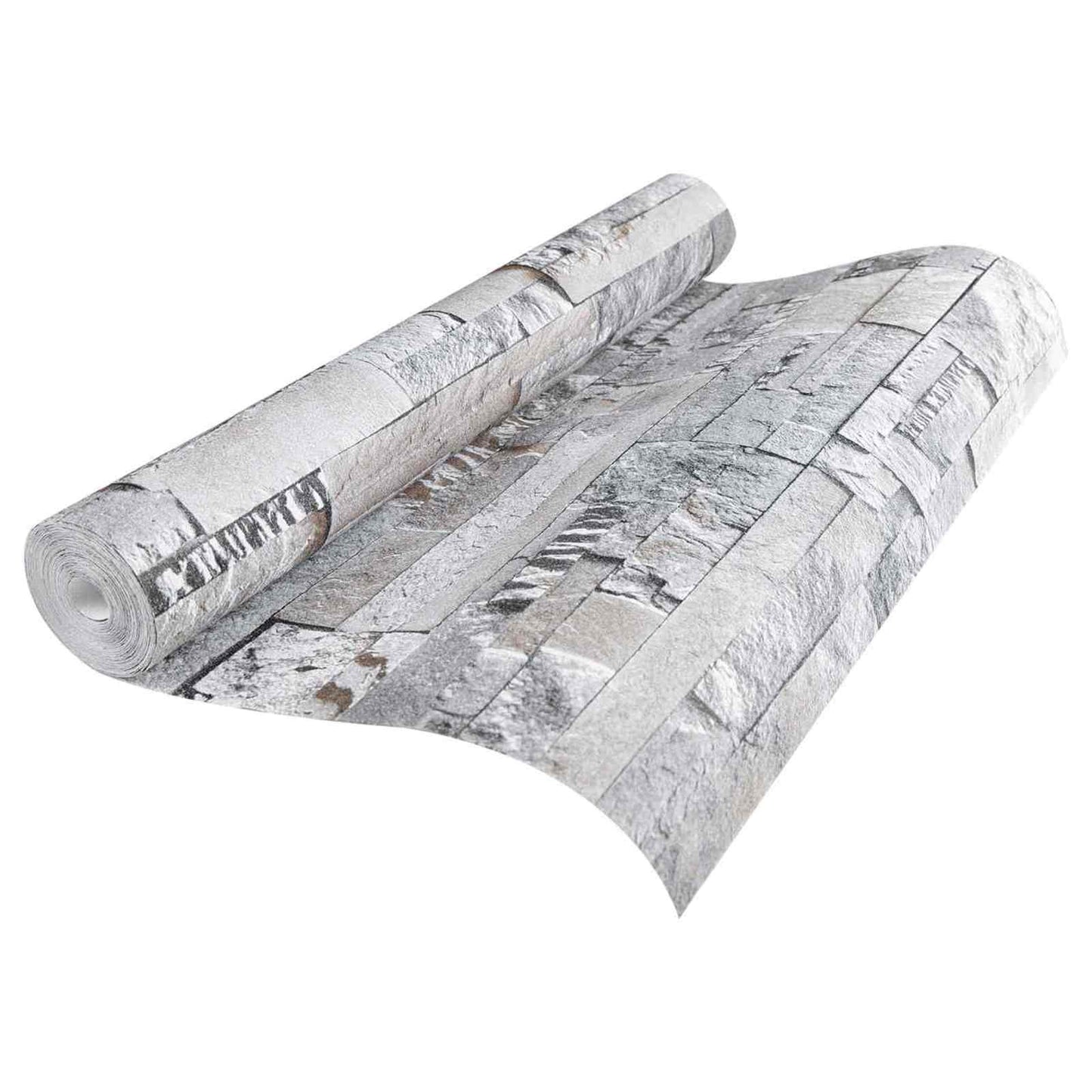 3D Kő Tapéta Szürke 10 x 0,53 m Nem Szőtt Szövet