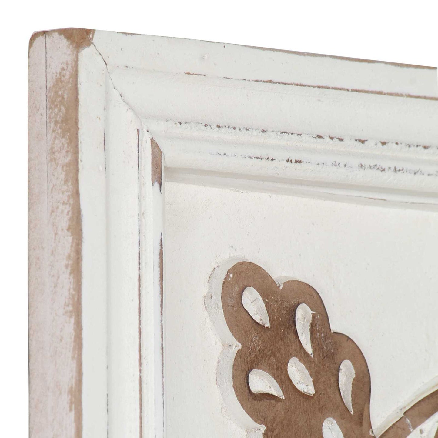 Művészeti Dekoráció 2 pcs Barna és fehér 40 x 40 x 1,5 cm