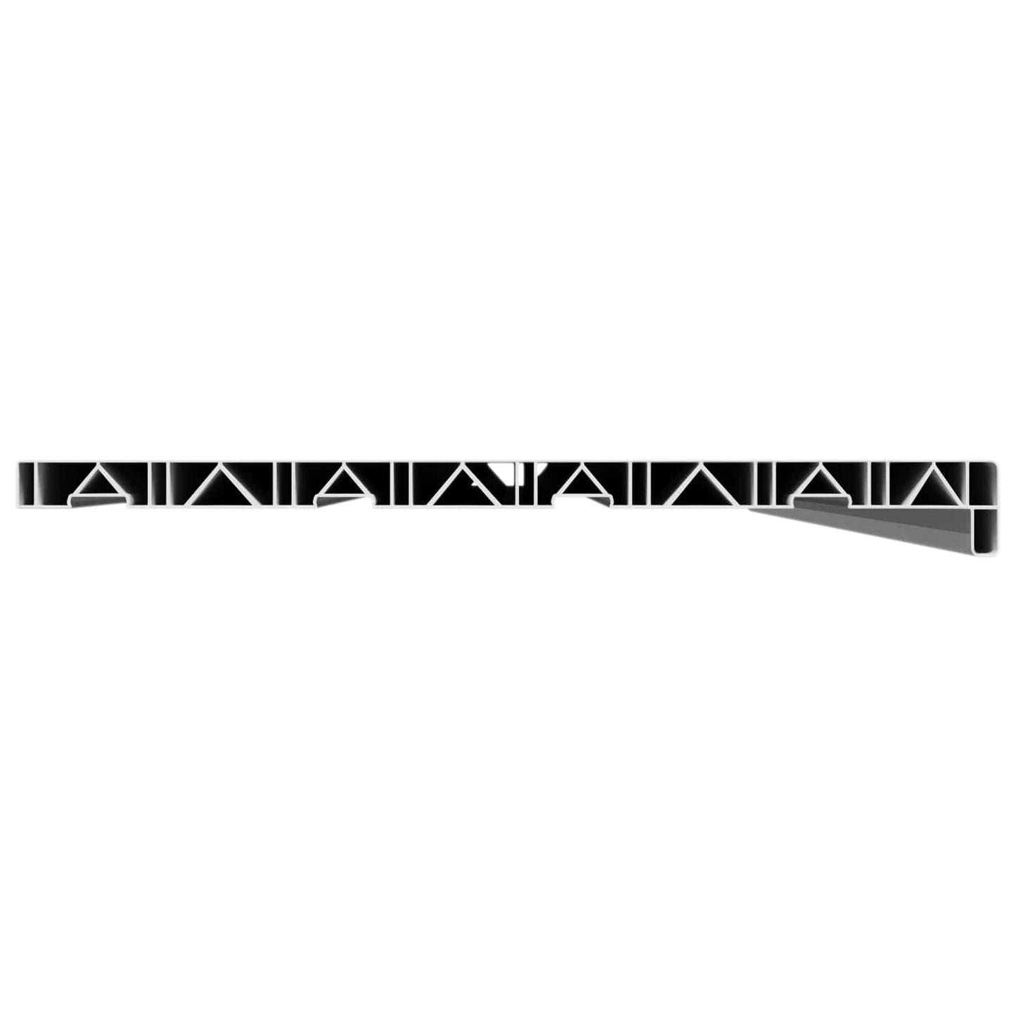 Ablakpárkány Fehér 160 x 40 x 4,5 cm PVC