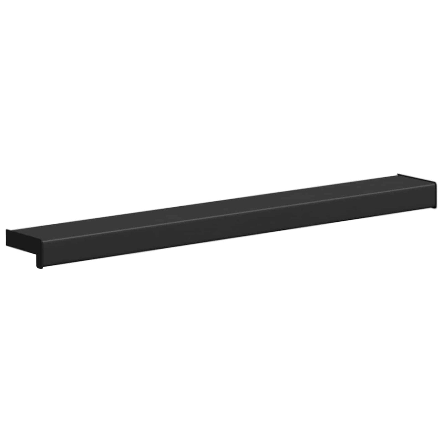 Ablakpárkány Fekete fa erezetű 80 x 10 x 4,5 cm PVC