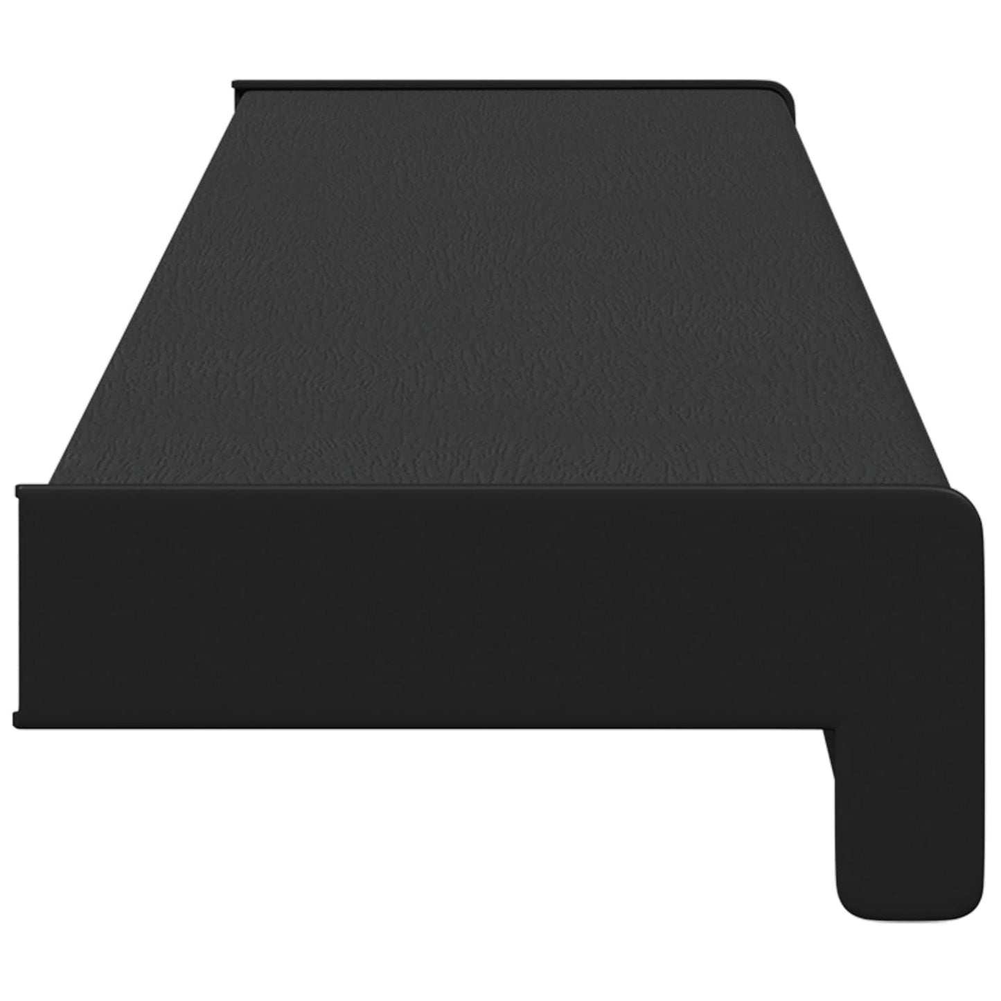 Ablakpárkány Fekete fa erezetű 100 x 15 x 4,5 cm PVC