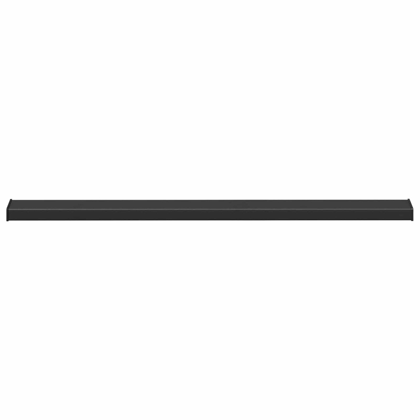Ablakpárkány Fekete fa erezetű 120 x 15 x 4,5 cm PVC