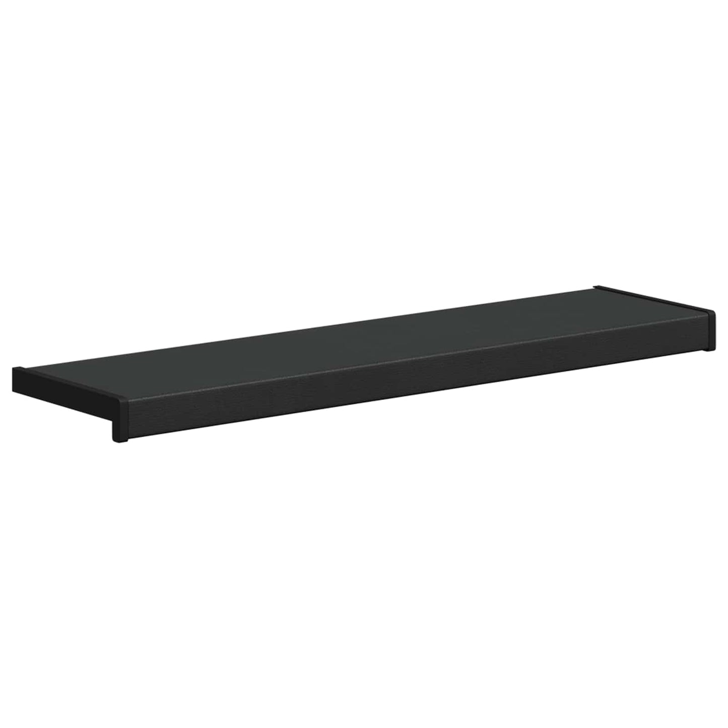 Ablakpárkány Fekete fa erezetű 80 x 20 x 4,5 cm PVC