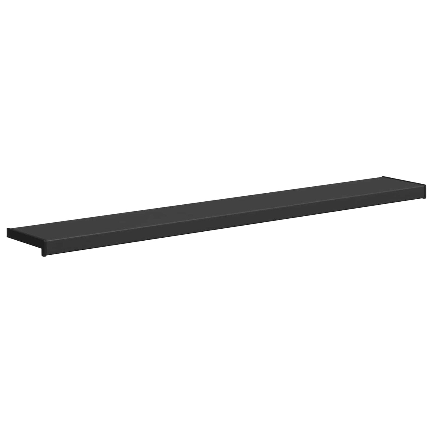Ablakpárkány Fekete fa erezetű 160 x 25 x 4,5 cm PVC