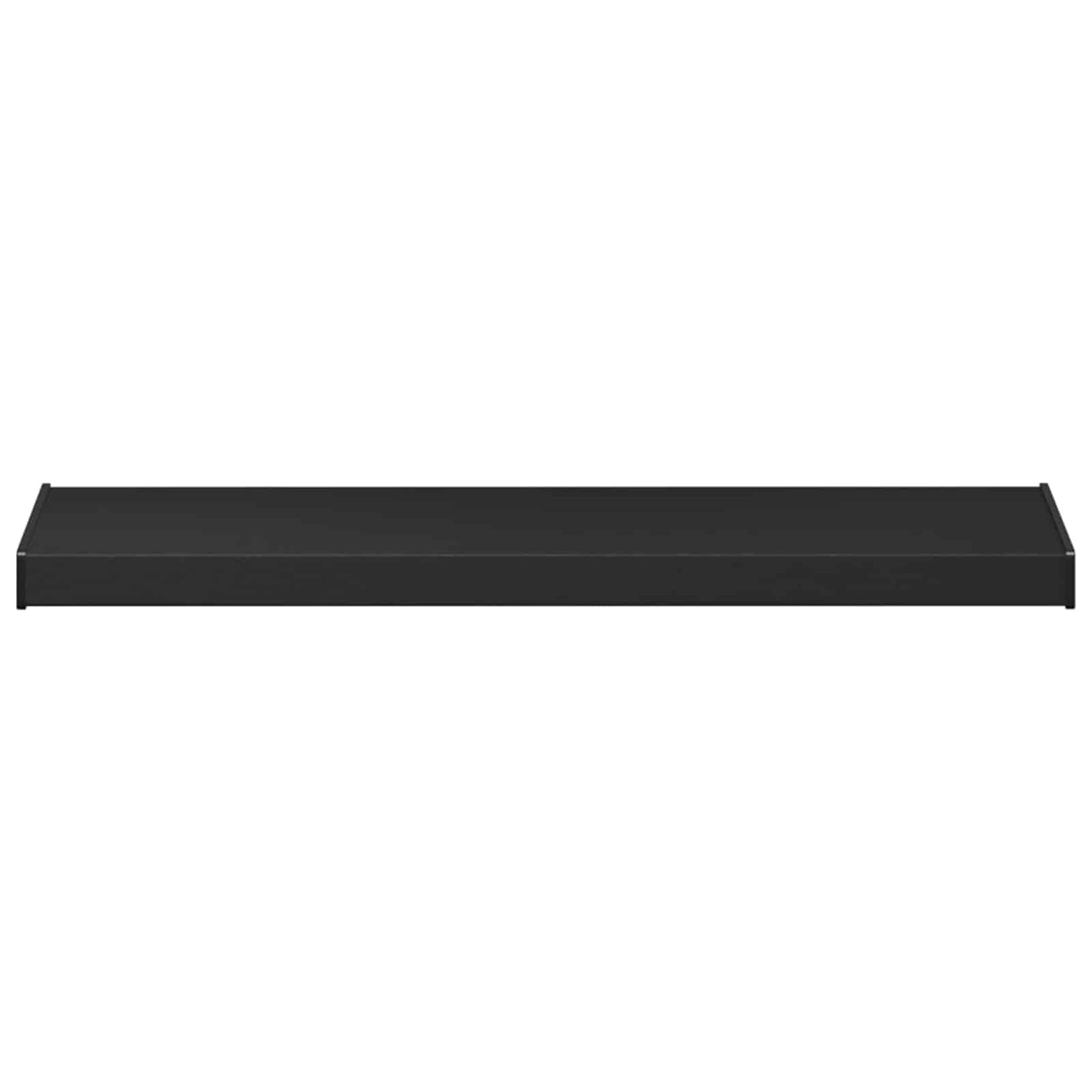Ablakpárkány Fekete fa erezetű 80 x 30 x 4,5 cm PVC