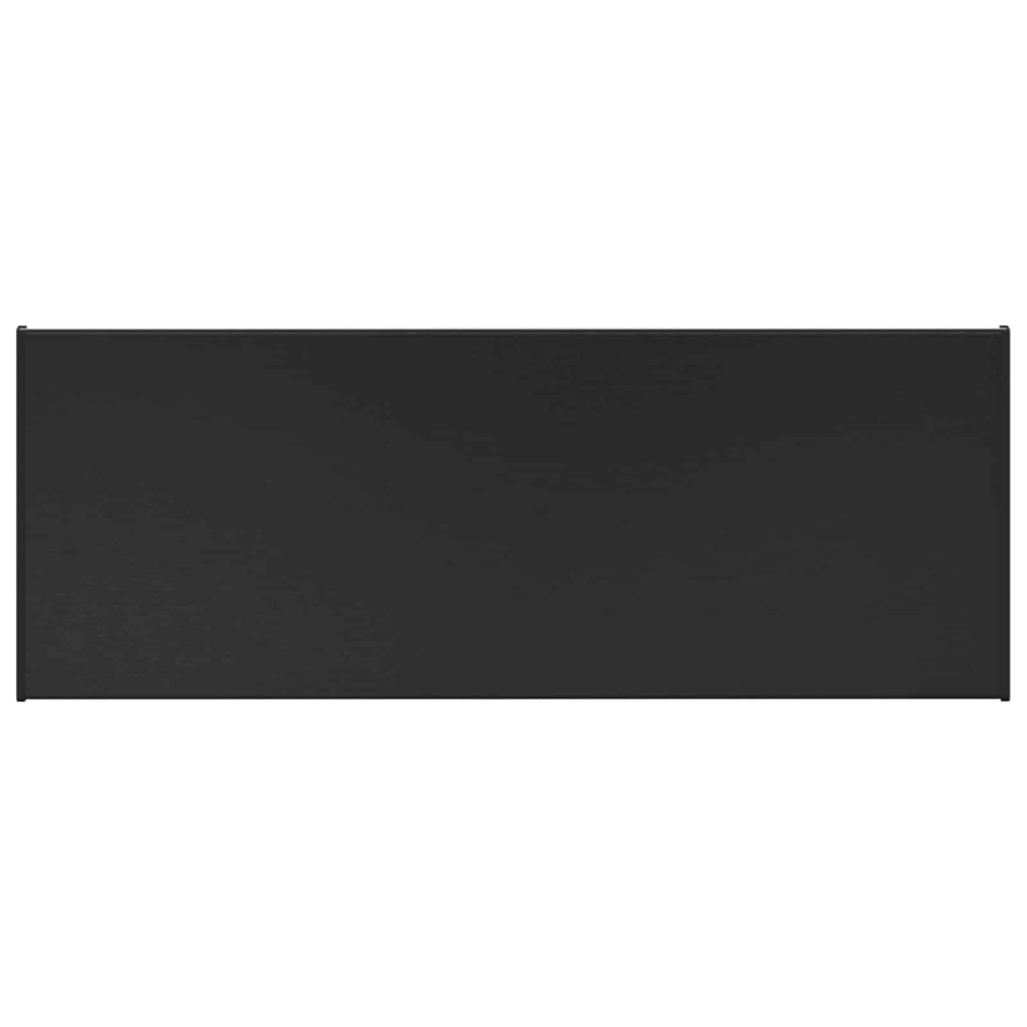 Ablakpárkány Fekete fa erezetű 100 x 30 x 4,5 cm PVC
