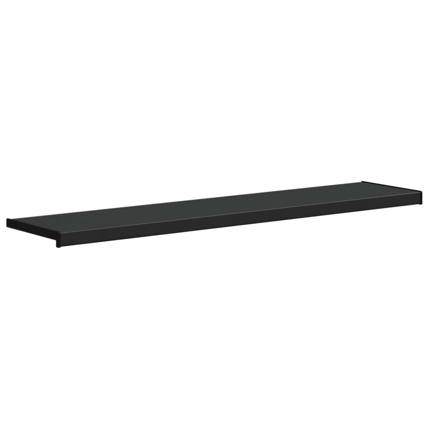 Ablakpárkány Fekete fa erezetű 160 x 30 x 4,5 cm PVC