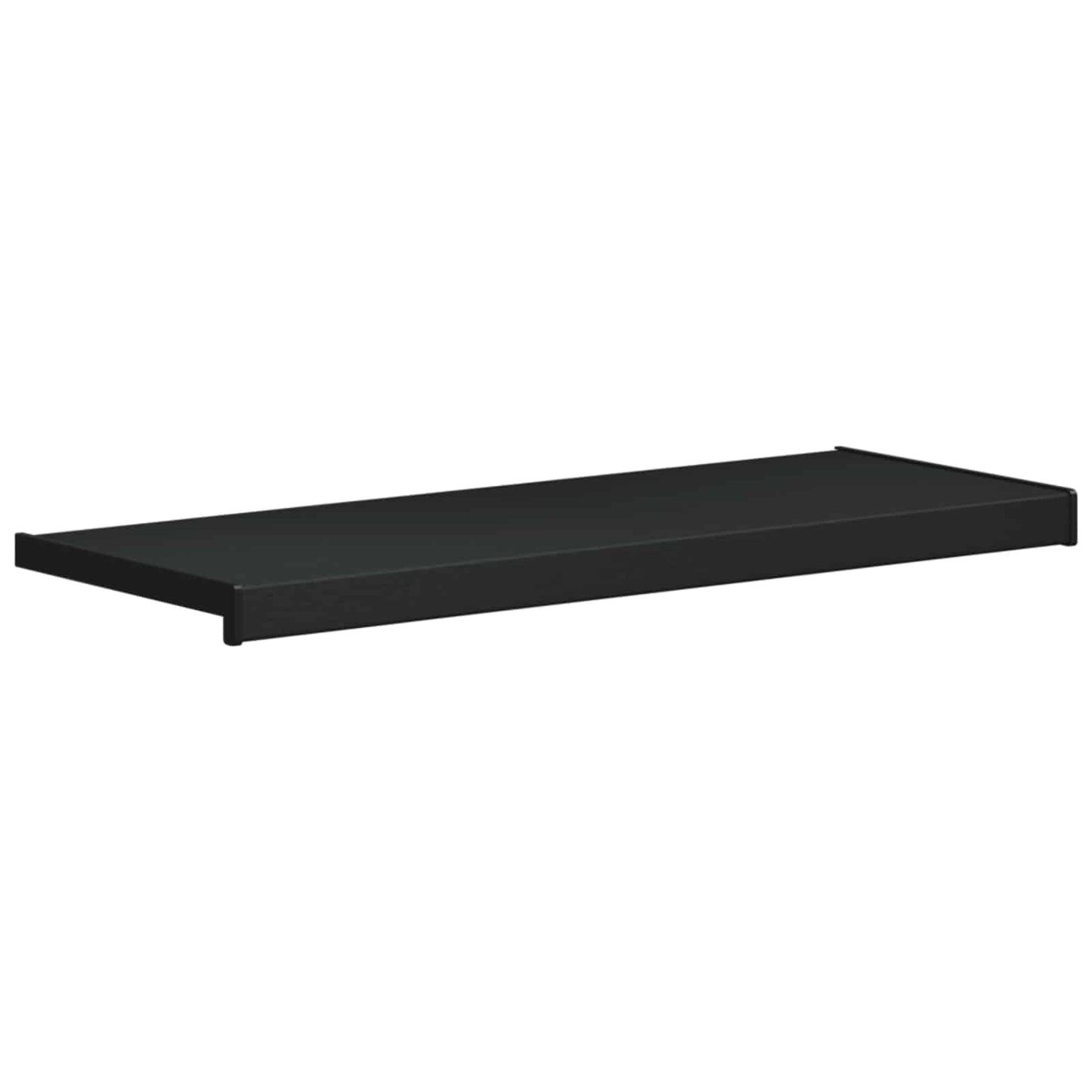 Ablakpárkány Fekete fa erezetű 60 x 35 x 4,5 cm PVC