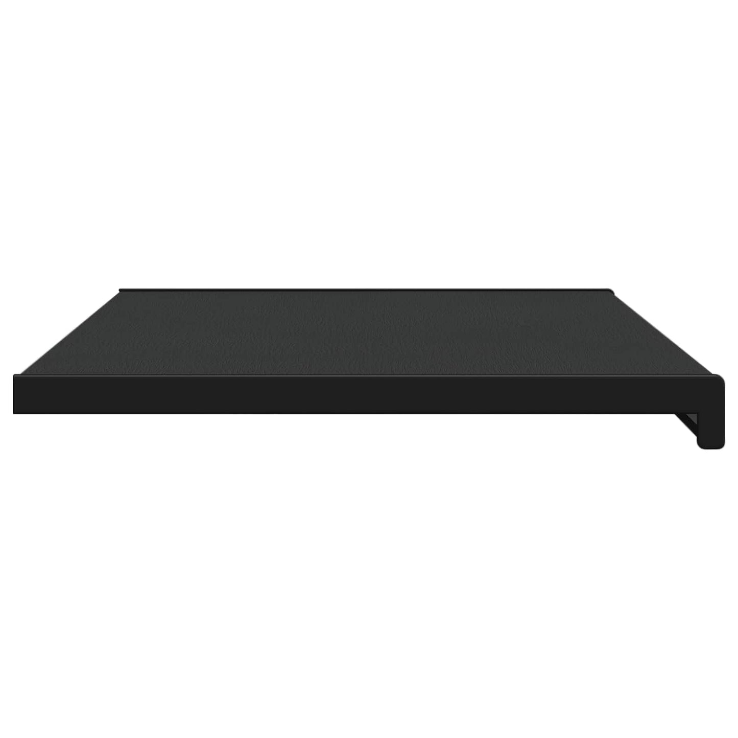 Ablakpárkány Fekete fa erezetű 80 x 40 x 4,5 cm PVC
